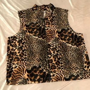 Animal Printed Vest